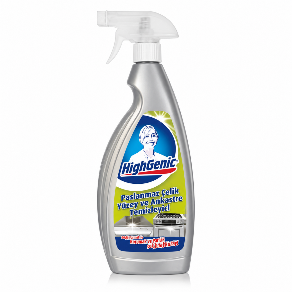 HİGHGENİC PASLANMAZ ÇELİK ANKASTRE TEMİZLEYİCİ 750 ML