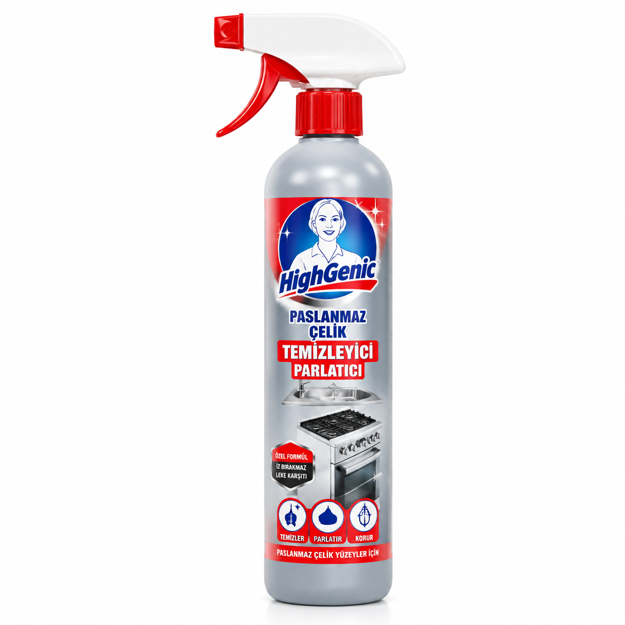HİGHGENİC FIRIN OCAK MANGAL ASPİRATÖR TEM.KÖPÜK 500 ML