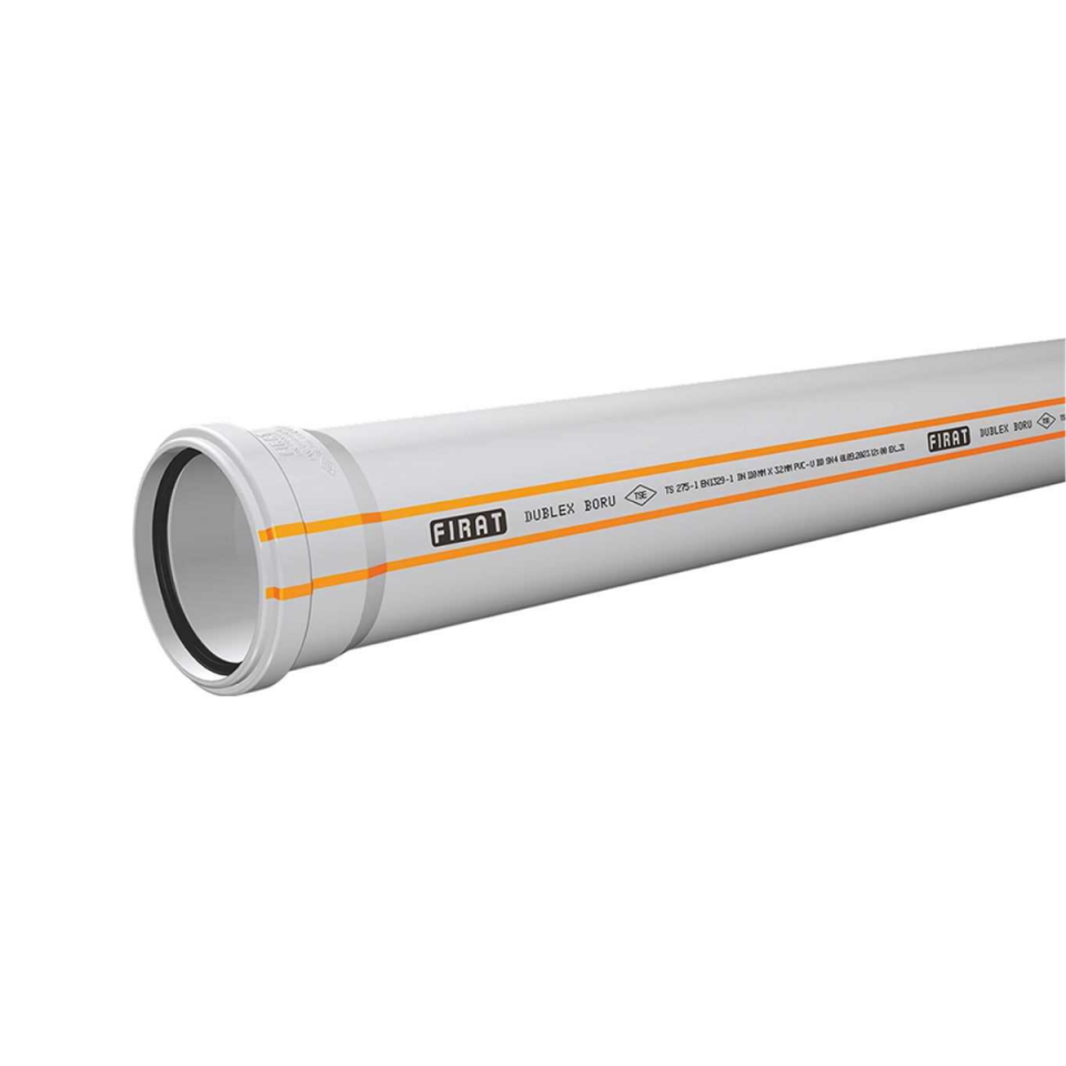 100X3000 PVC 3.2 DUBLEX BORU