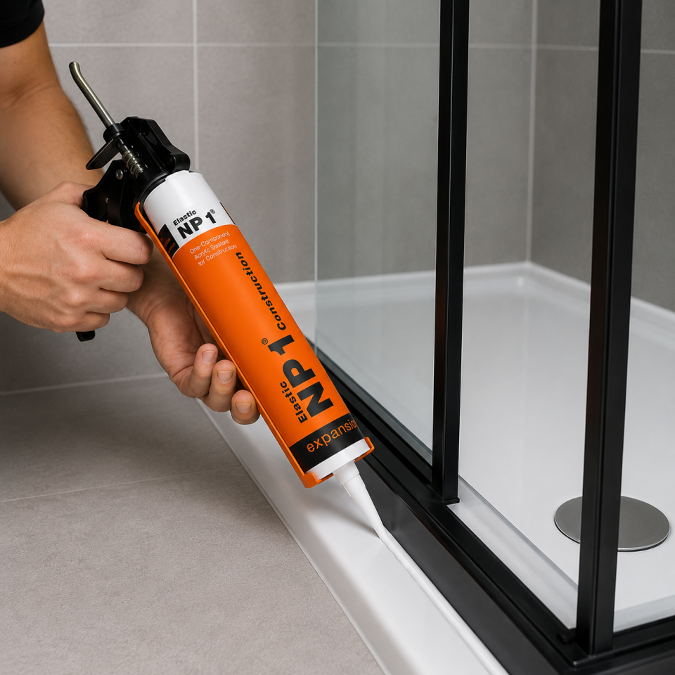 NP 1 DUŞAKABİN SİLİKONU BEYAZ 290ML