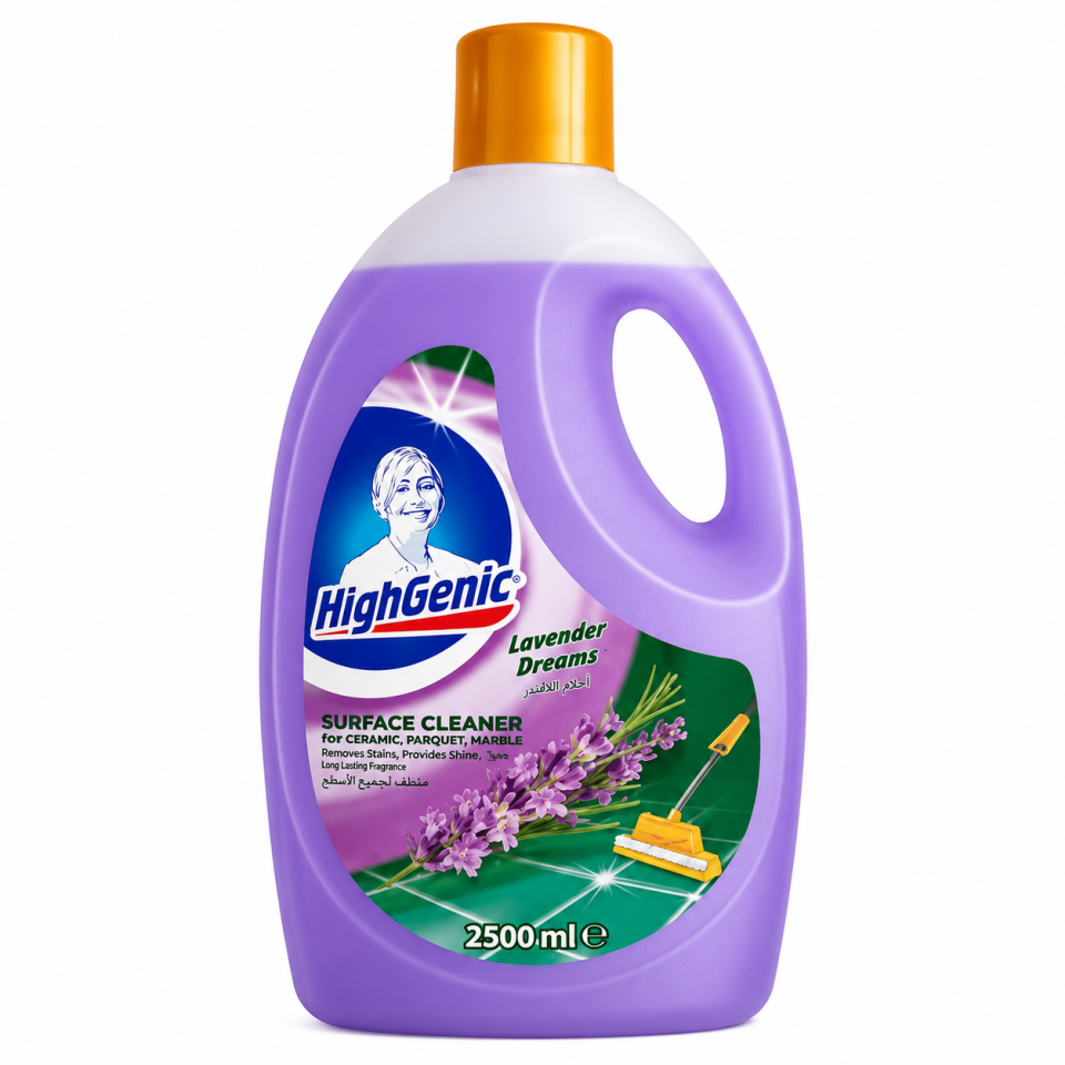 HİGHGENİC YÜZEY TEMİZLEYİCİ LAVANTA RÜYASI 2500 ML