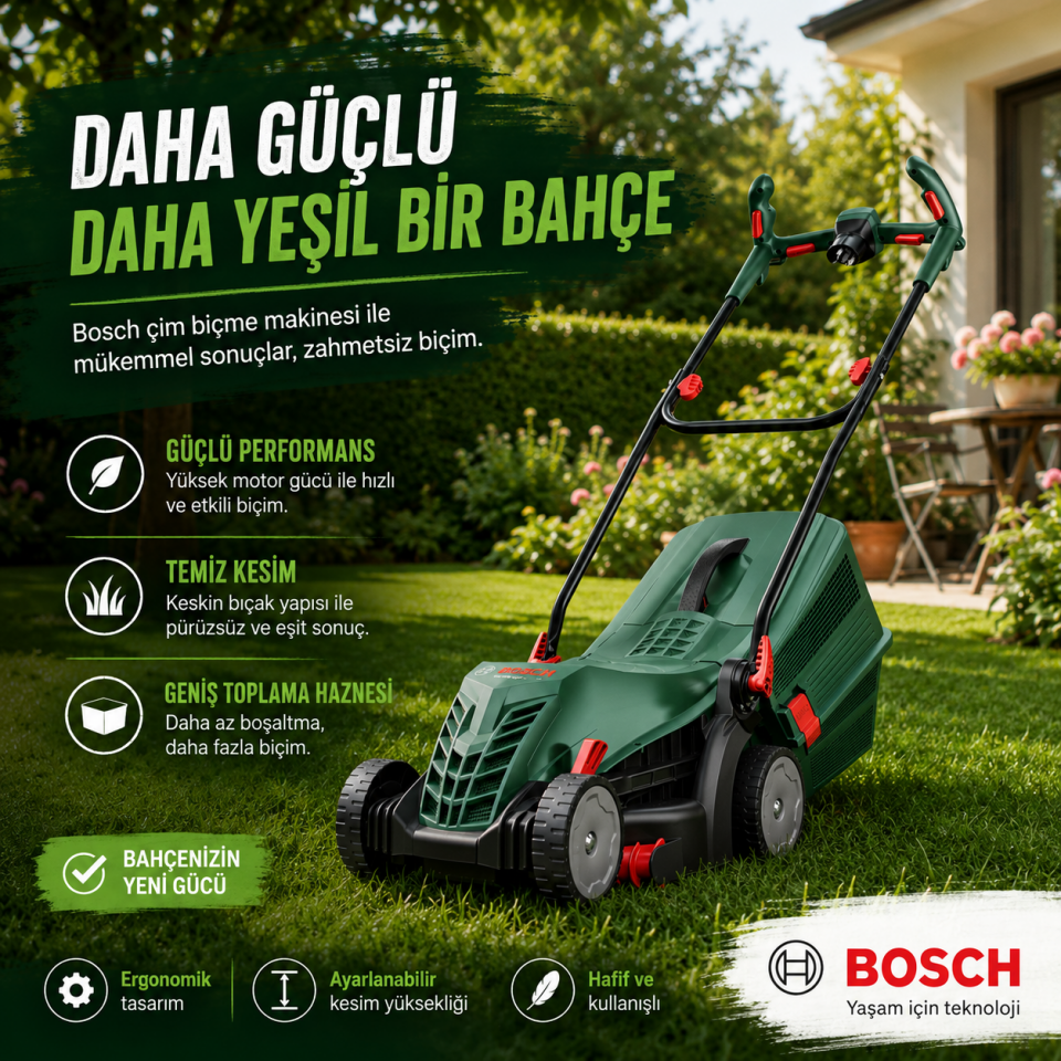 BOSCH UNİVERSAL ROTAK 34-405 ÇİM BİÇME 06008A6401