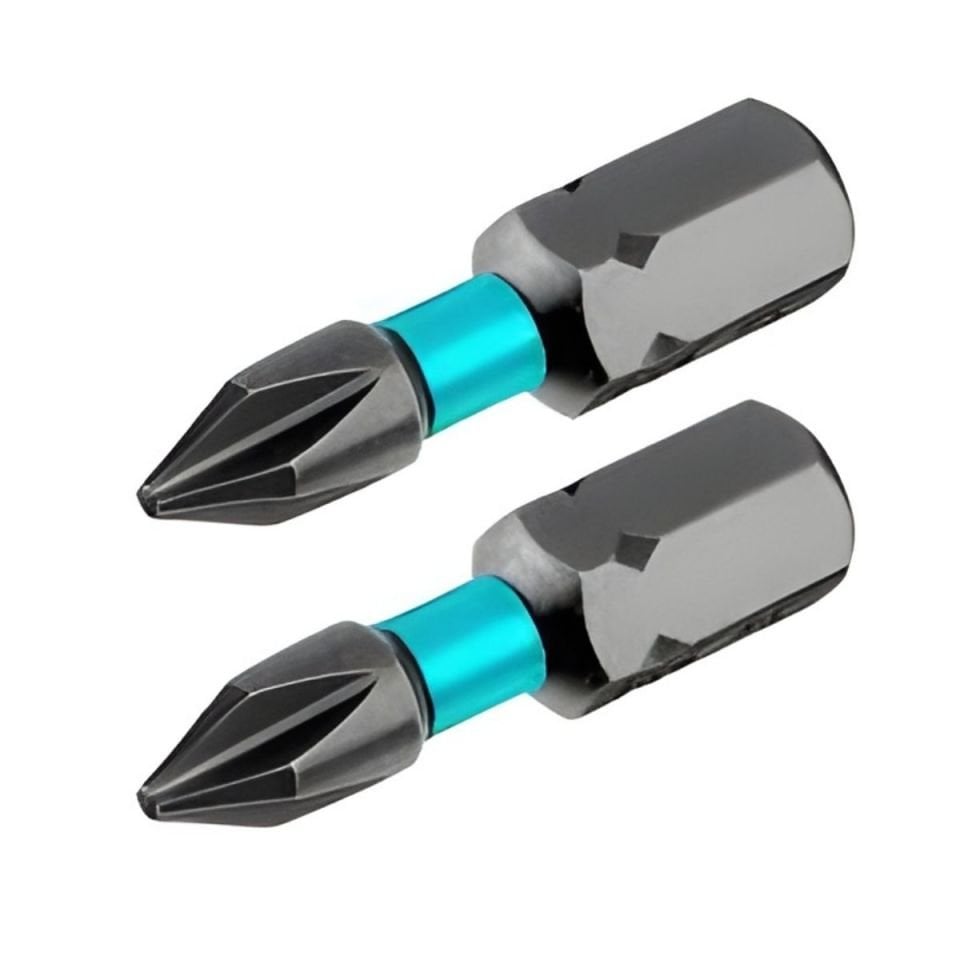 TOTAL DARBELİ PH2X25 MM BİTS UÇ 2 Lİ PKT.