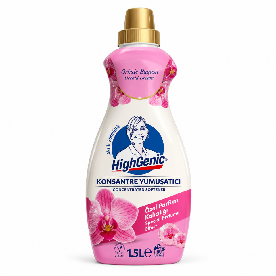 HİGHGENİC YUMUŞATICI KONS.ORKİDE 1500 ML