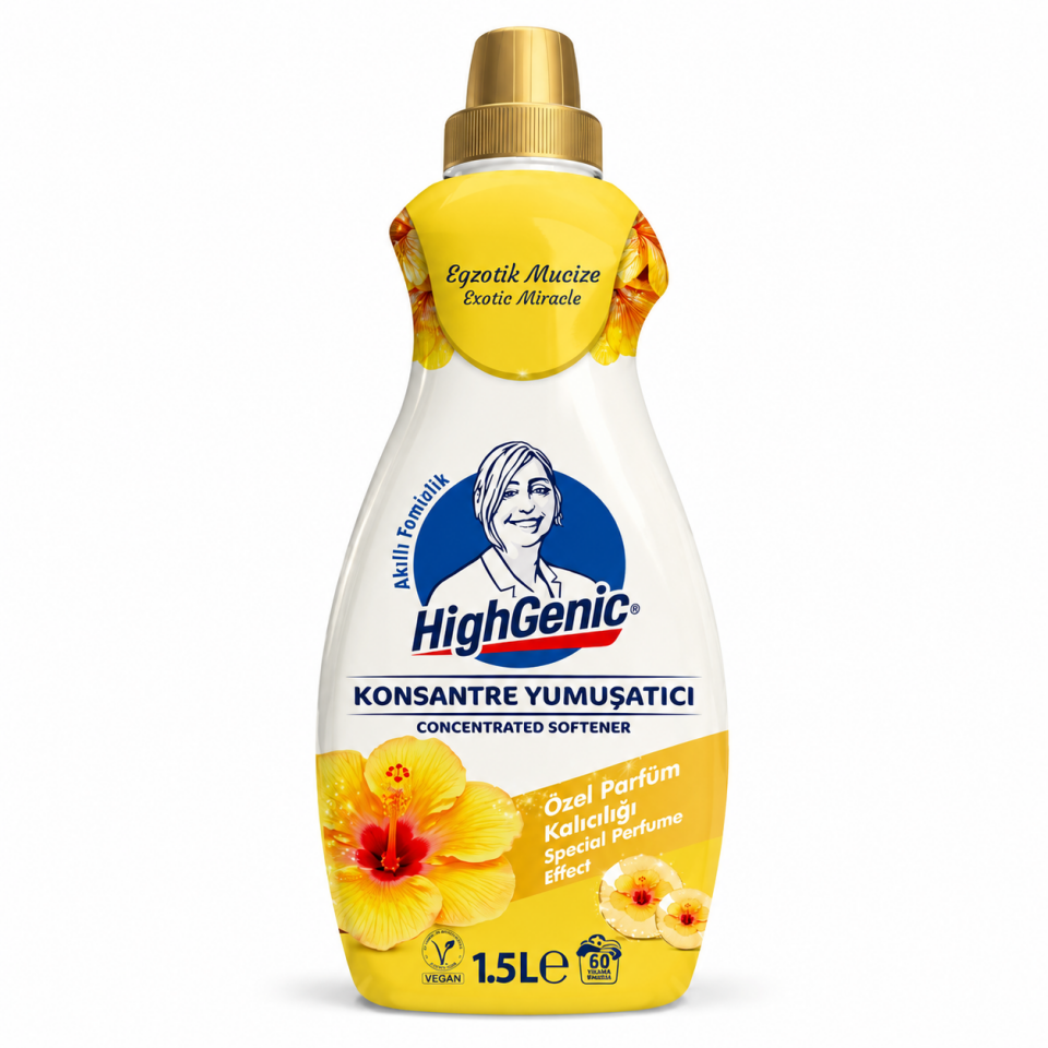 HİGHGENİC YUMUŞATICI KONS.EGZOTİK MUCİZE 1500 ML
