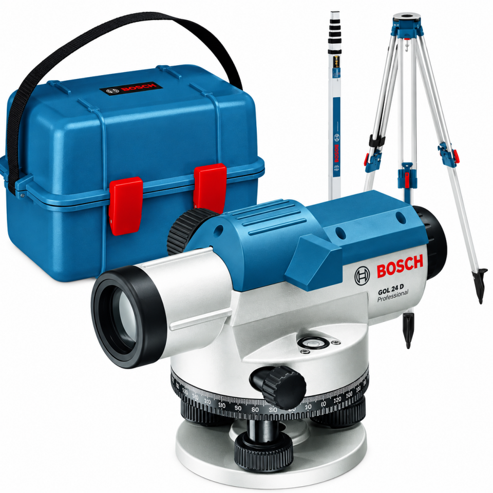 BOSCH OPTİK NİVELMAN GOL26-D+BT160+GR500 0601068002