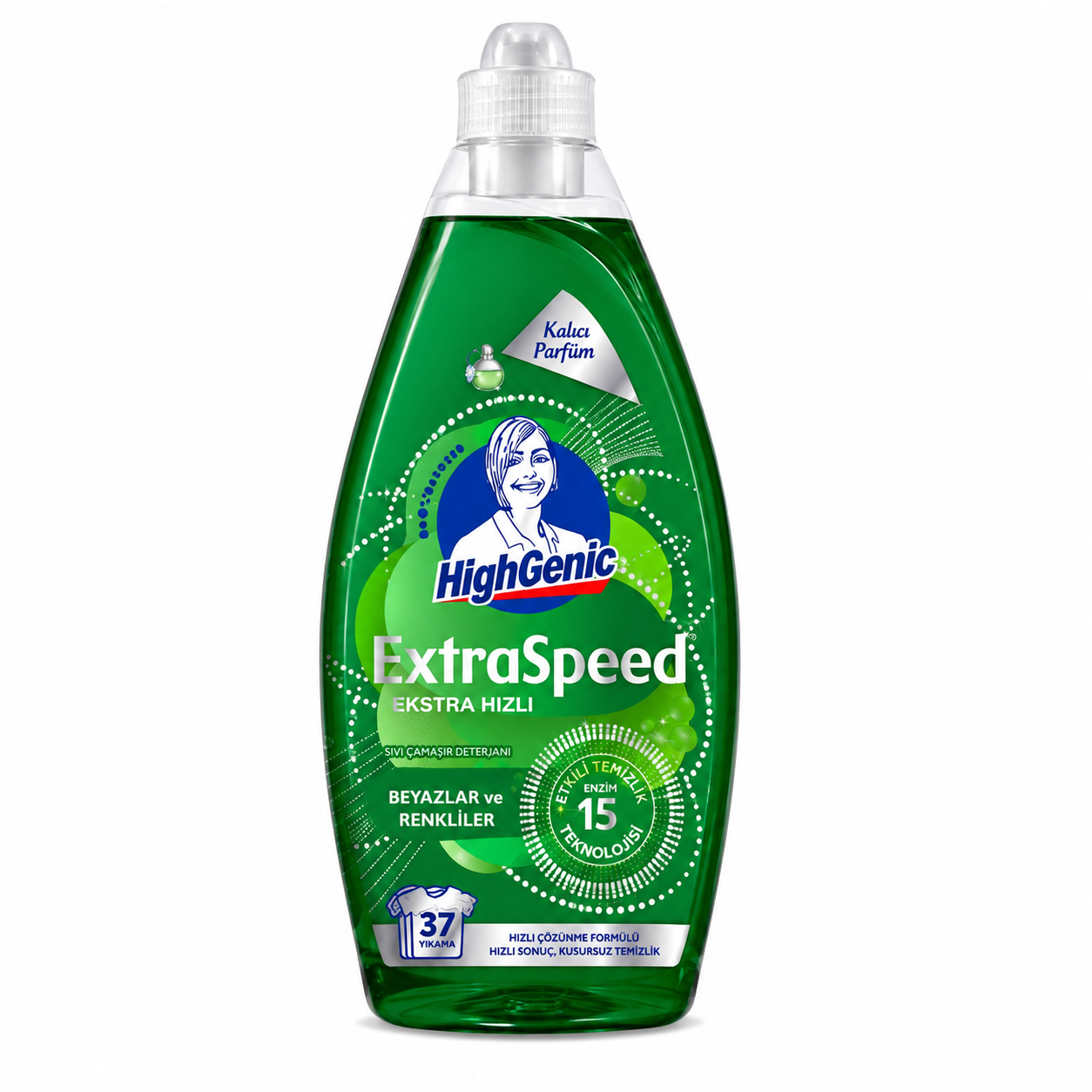 HİGHGENİC SIVI ÇAMAŞIR DETERJANI RENKLİ-BEYAZ 1480 ML