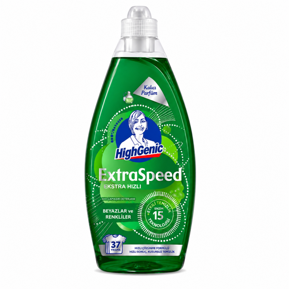 HİGHGENİC SIVI ÇAMAŞIR DETERJANI RENKLİ-BEYAZ 1480 ML