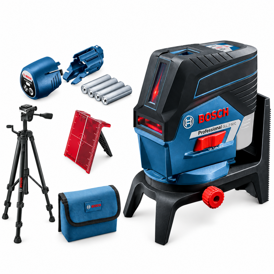 BOSCH GCL 2-50 C+BT150 ÇAPRAZ HİZALAMA