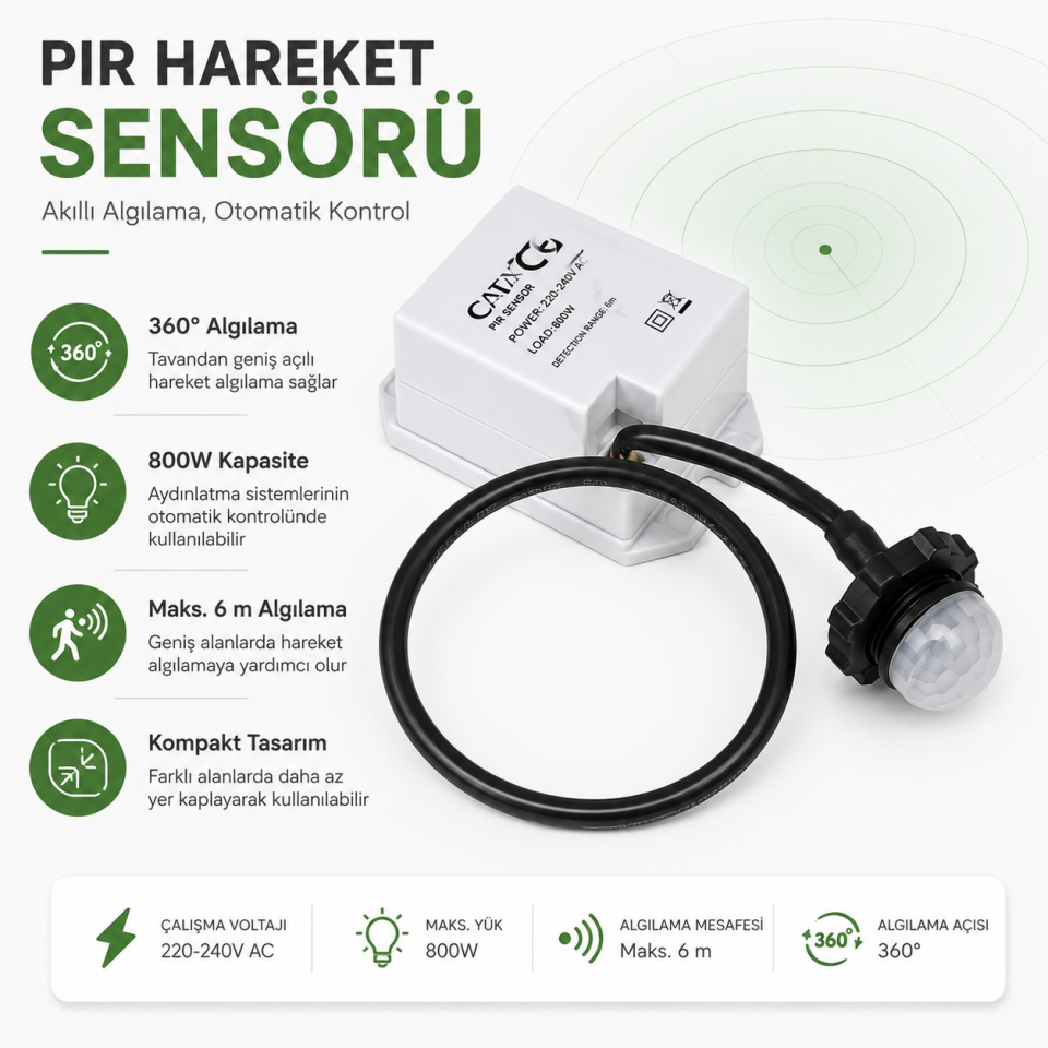 CATA NİNİ SENSÖR CT-9188