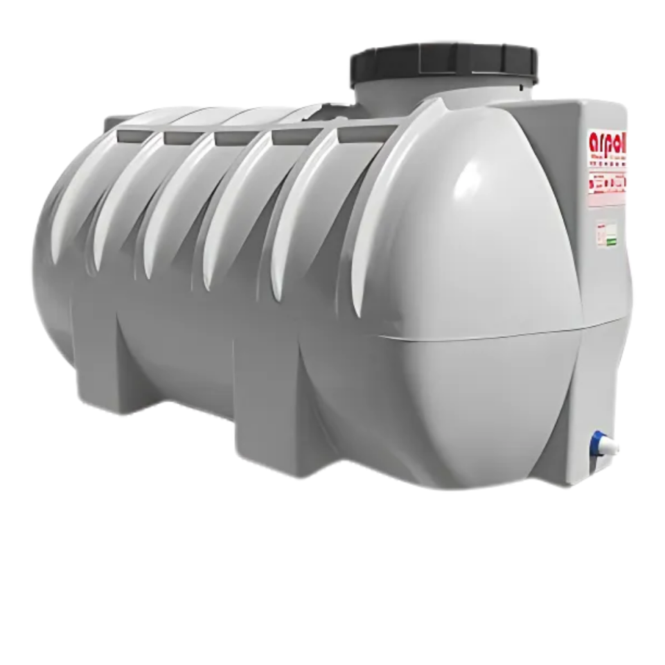 SU DEPOSU YATAY 2000 LT.POLYETİLEN 116X196