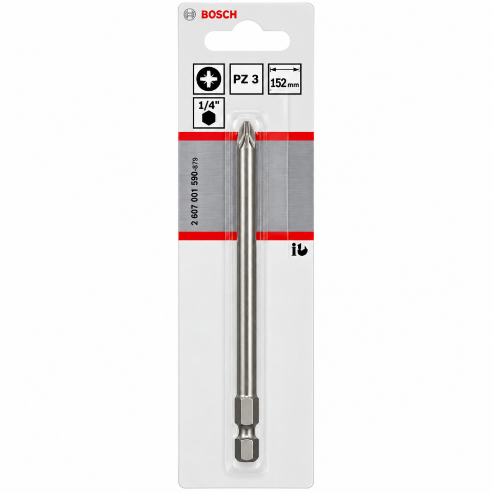 BOSCH BITS UÇ EXTRAHARD PZ3 152 MM 2607001590