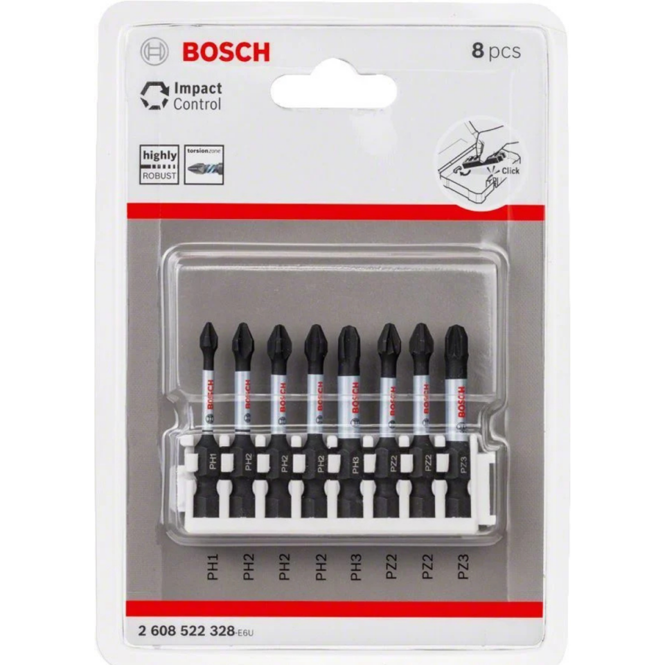 BOSCH IMPACT VİDA UCU 8 Lİ 2608522328