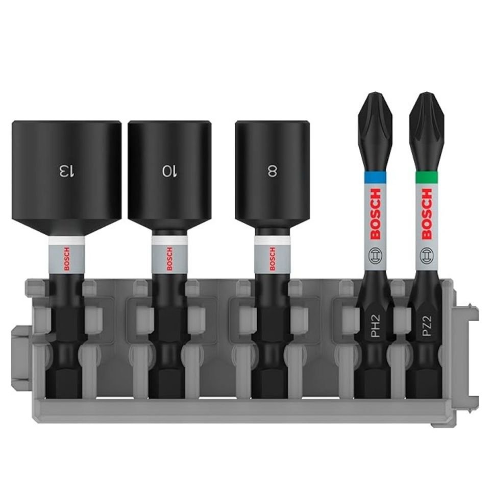 BOSCH IMPACT LOKMA ANAHTAR VE VİD.UCU SETİ 5 Lİ 2608522350