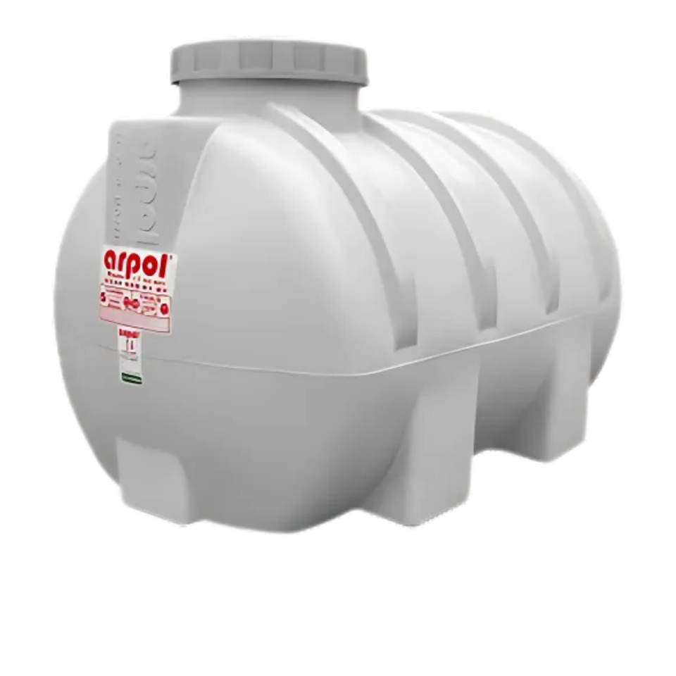 SU DEPOSU YATAY 500 LT.POLYETİLEN 82X135