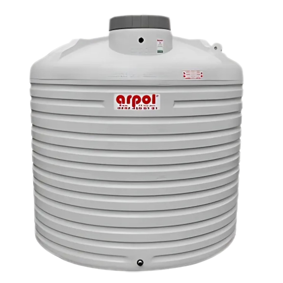 SU DEPOSU DİKEY 5000 LT.POLYETİLEN 190X196