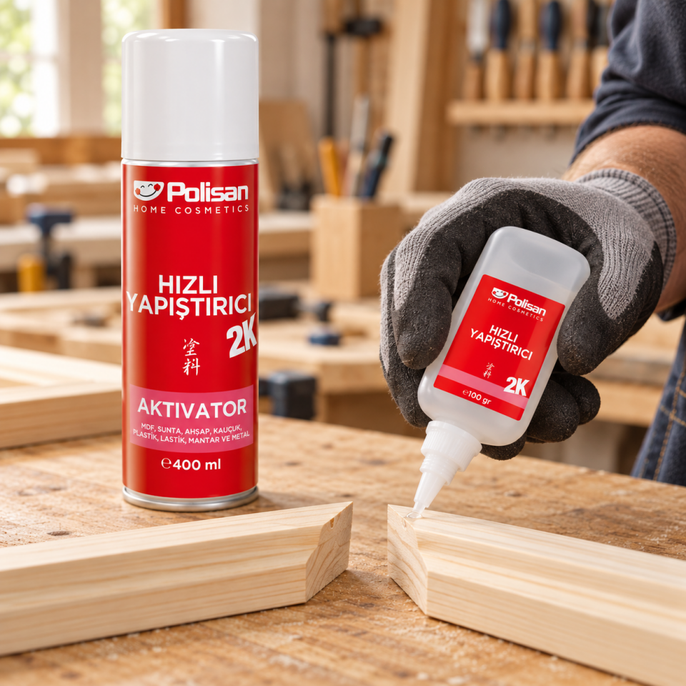 POLİSAN HIZLI YAPIŞTIRICI 400 ML