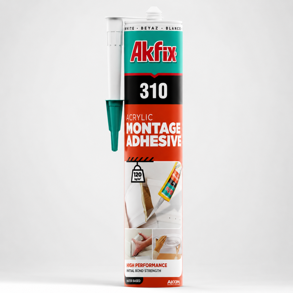 AKFİX FN310 KARTONPİYER MONTAJ MASTİĞİ 310