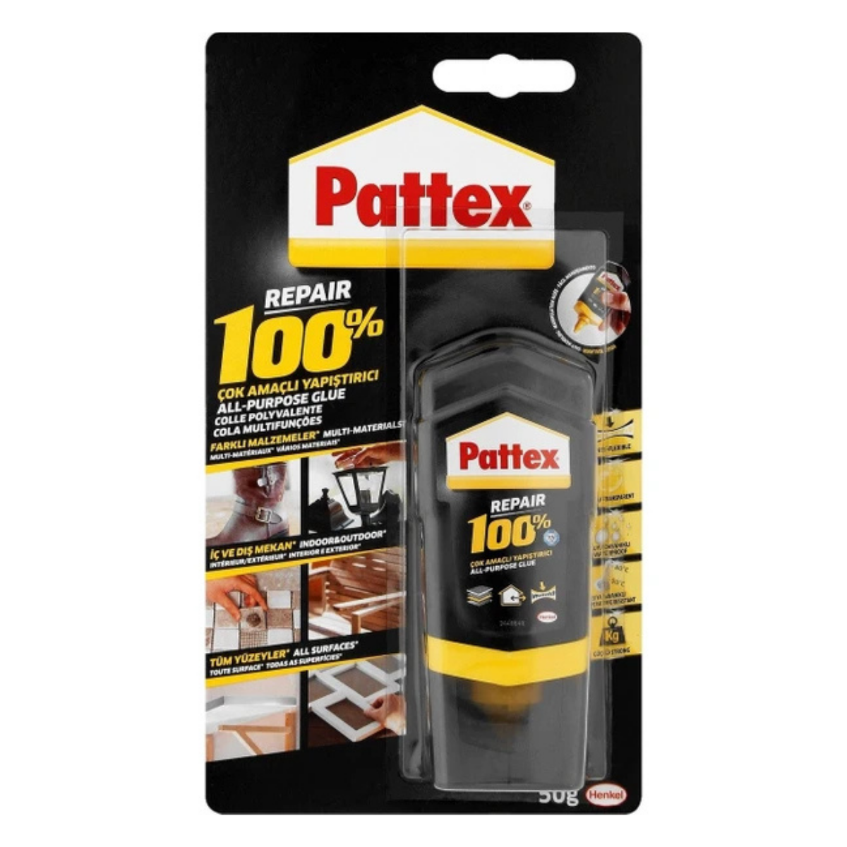 PATTEX ÇOK AMAÇLI YAPIŞTIRICI  50 GR.