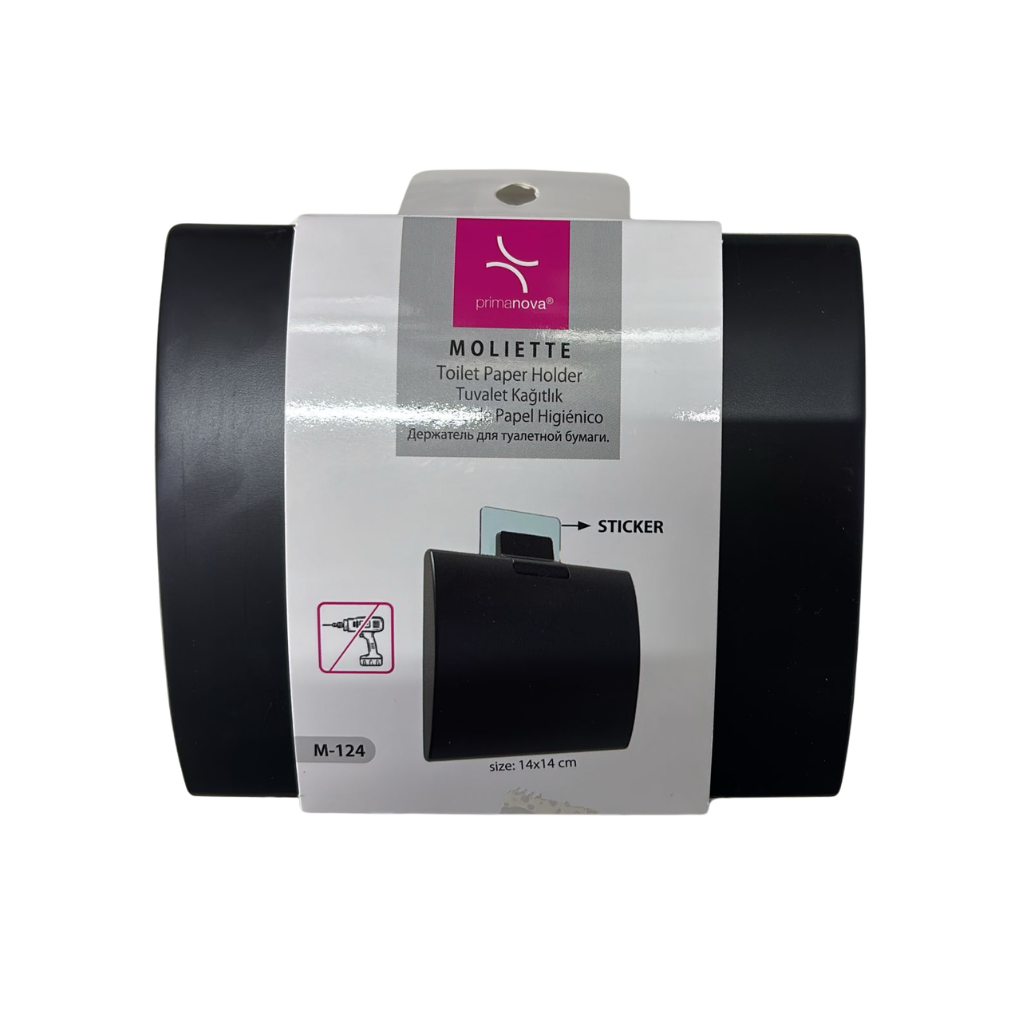 PRİMANOVA MOLIETTE TUVALET KAĞITLIK SİYAH M12406