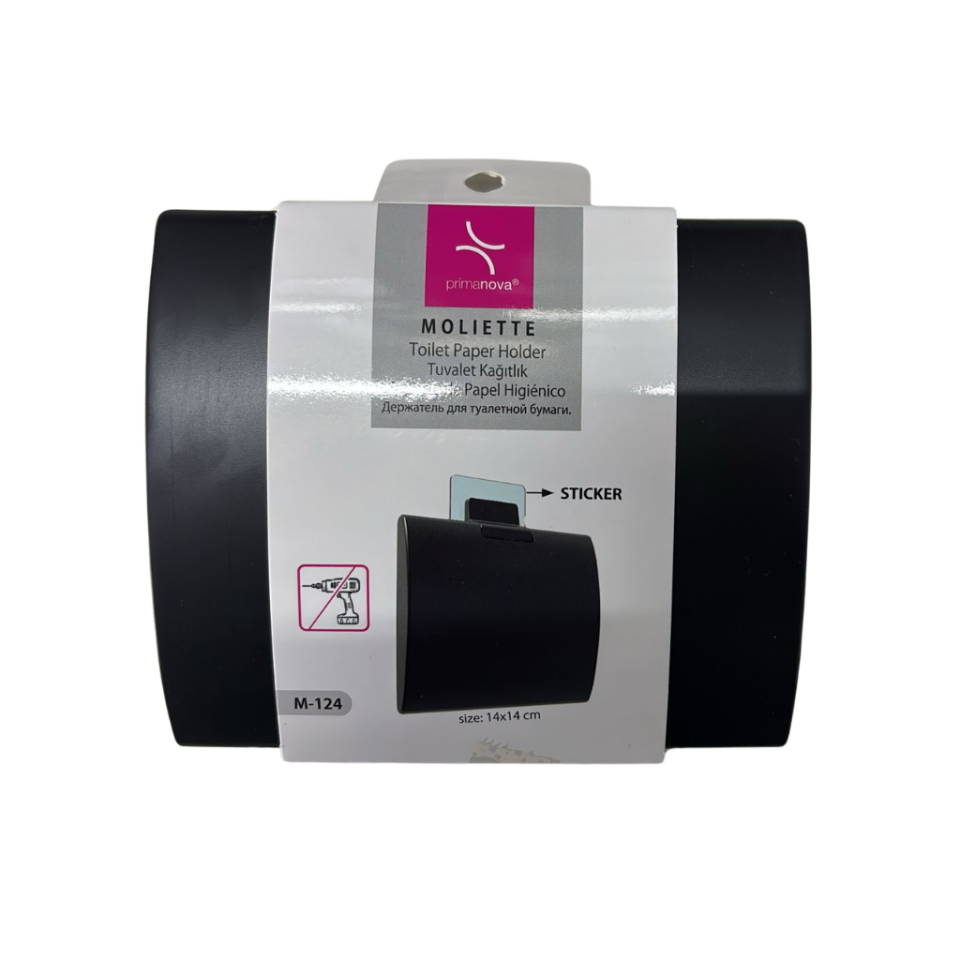 PRİMANOVA MOLIETTE TUVALET KAĞITLIK SİYAH M12406