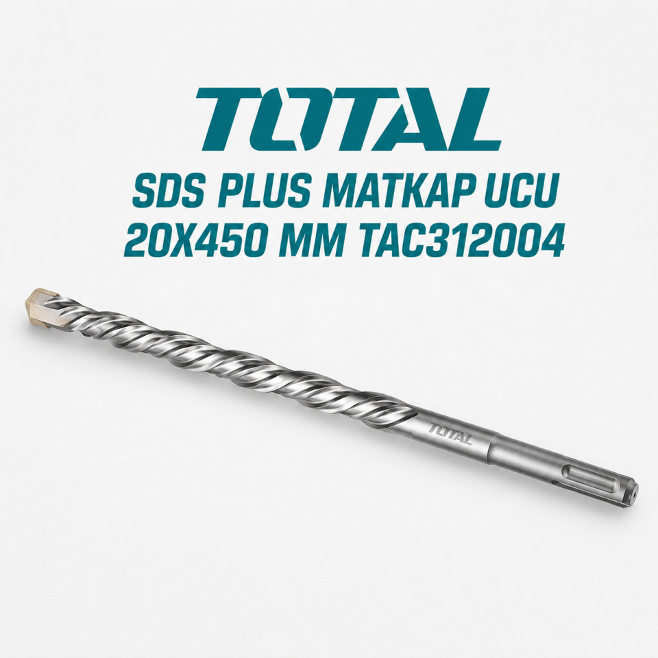 TOTAL SDS PLUS MATKAP UCU 20X450 MM TAC312004