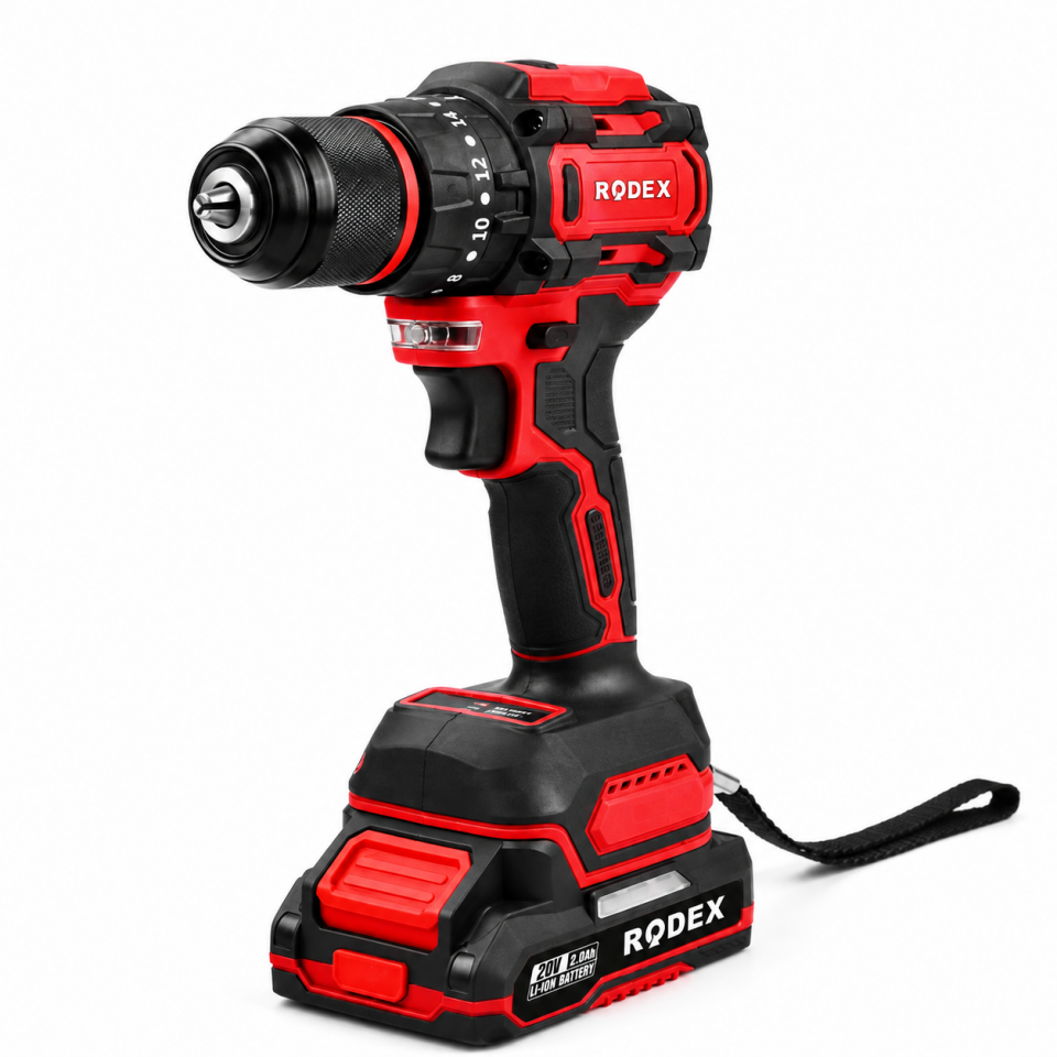RODEX AKÜLÜ DARBELİ MATKAP RDX3405
