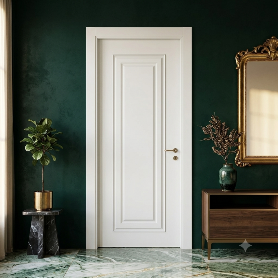 KAPI GK-632 PVC CAMLI BEYAZ