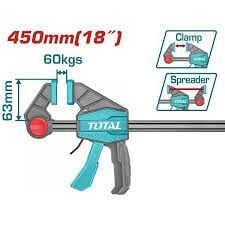 TOTAL TETİKLİ İŞKENCE 450 MM THT1340603