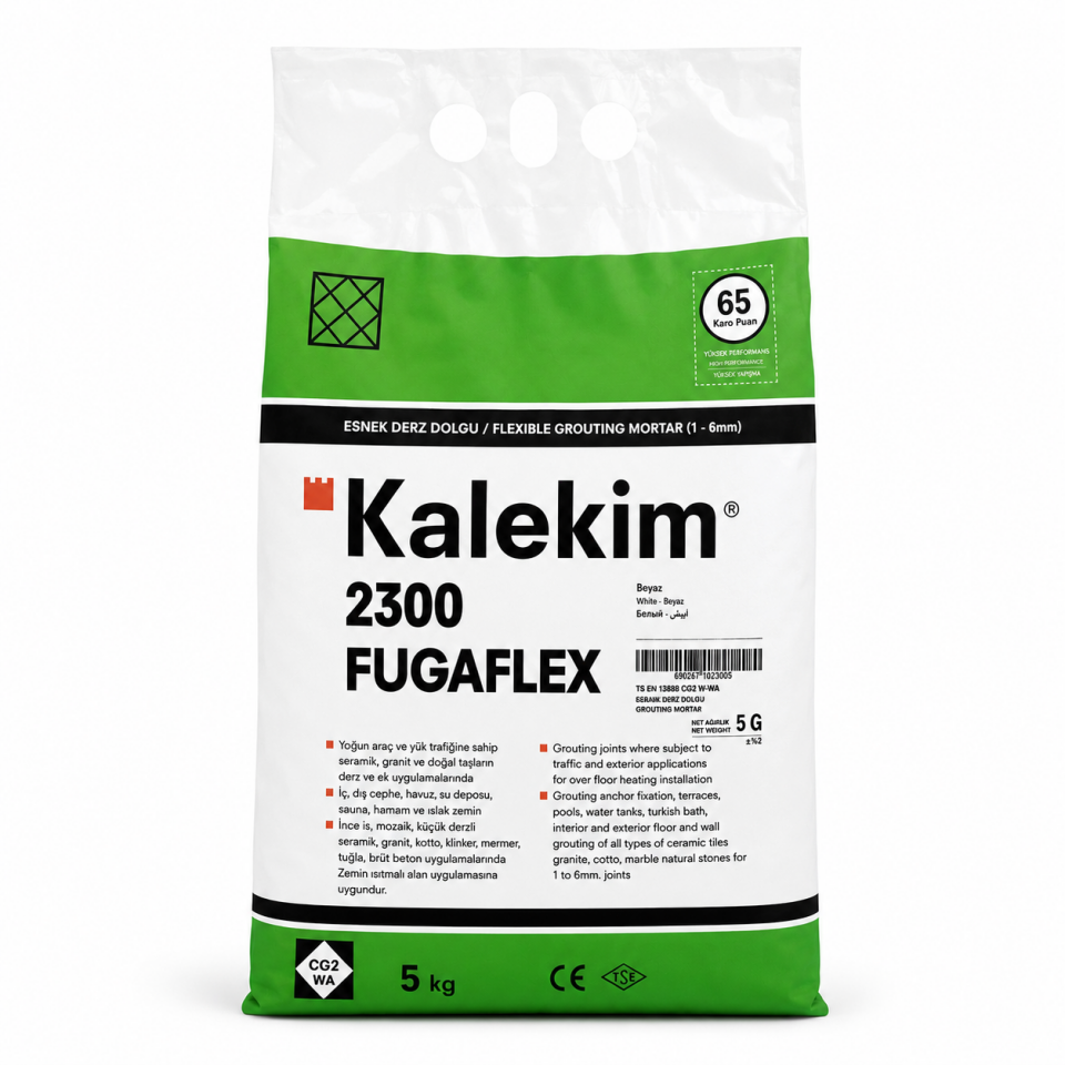 KALEKİM FUGAFLEX BEYAZ 5 KG 2351