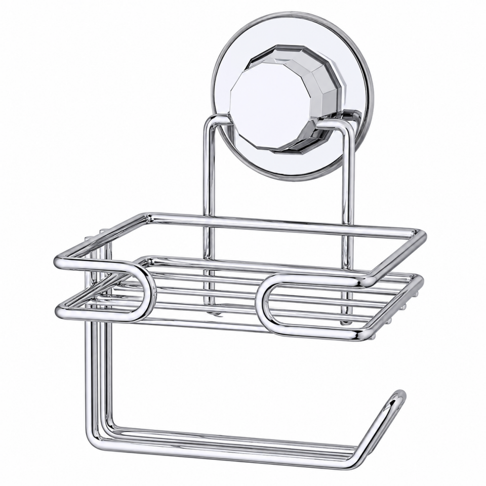 TEKNO-TEL VAKUMLU YEDEKLİKLİ TUVALET KAĞITLIK KROM EF-282