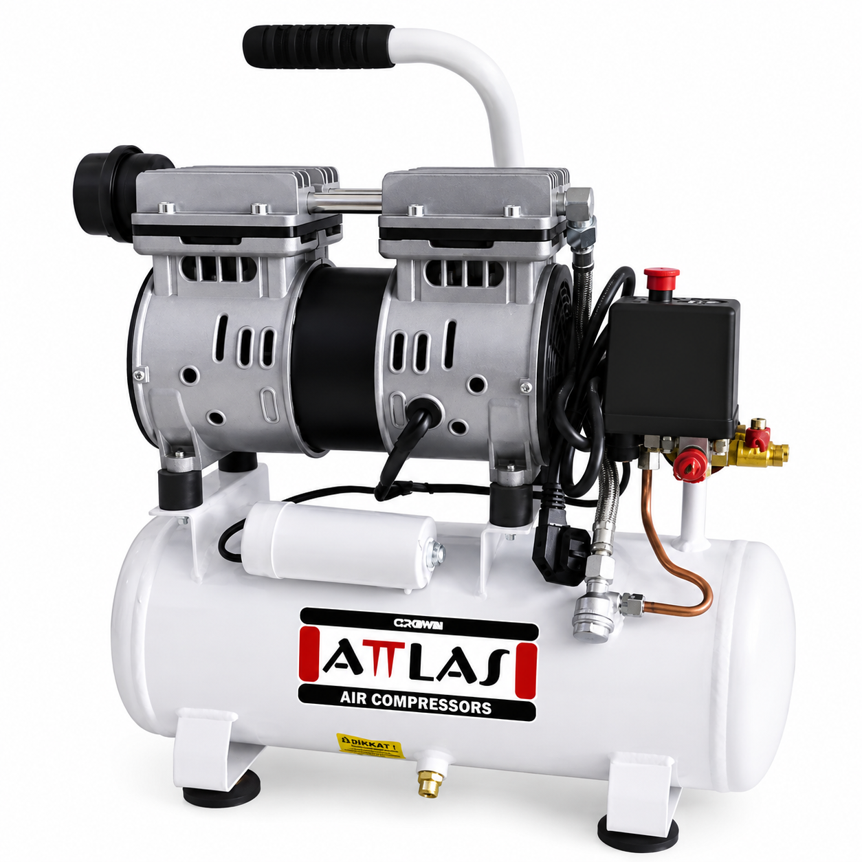 ATLAS 9 LT SESSİZ YAĞSIZ KOMPRESÖR