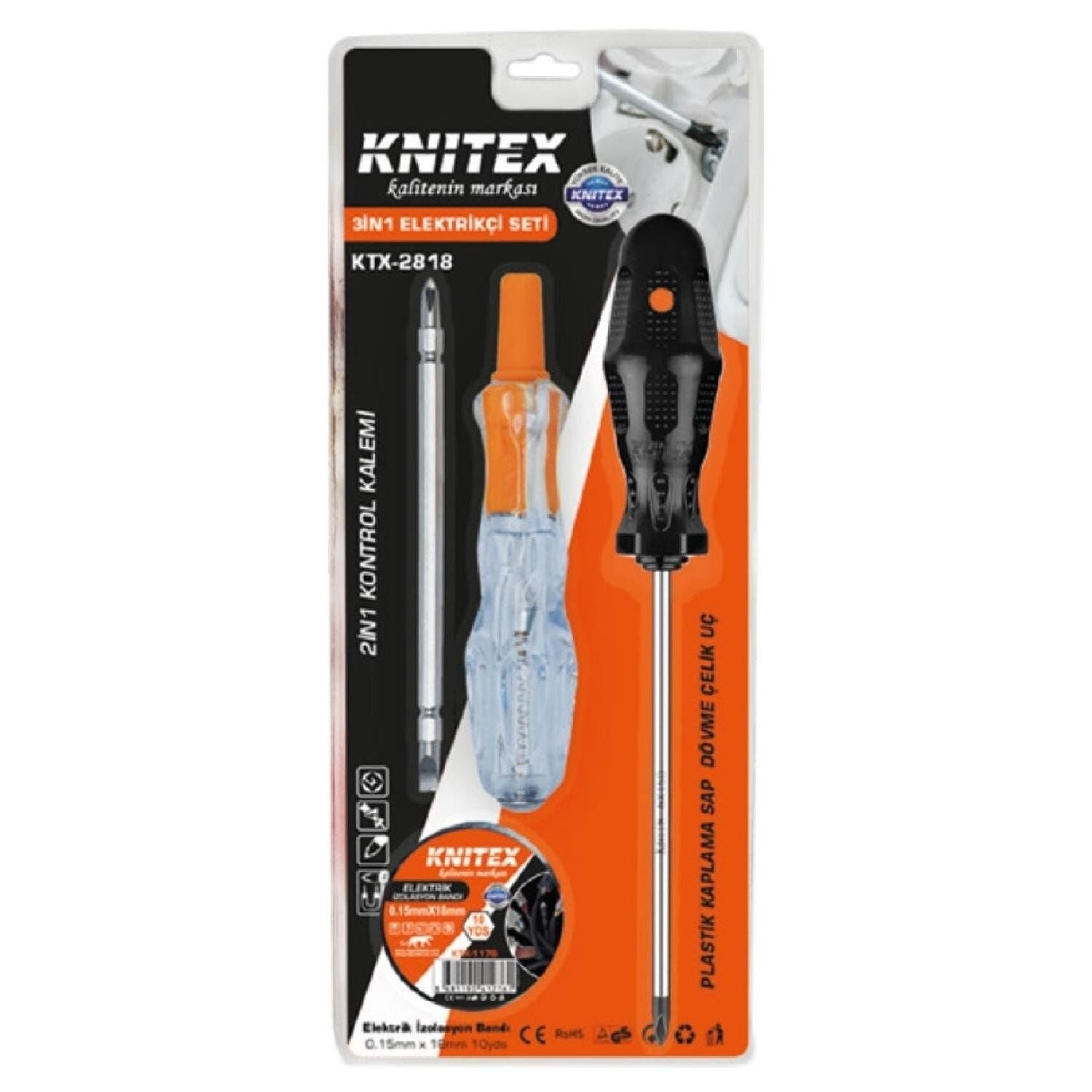 KINETEX ELEKTİRİKÇİ SETİ KTX-2818