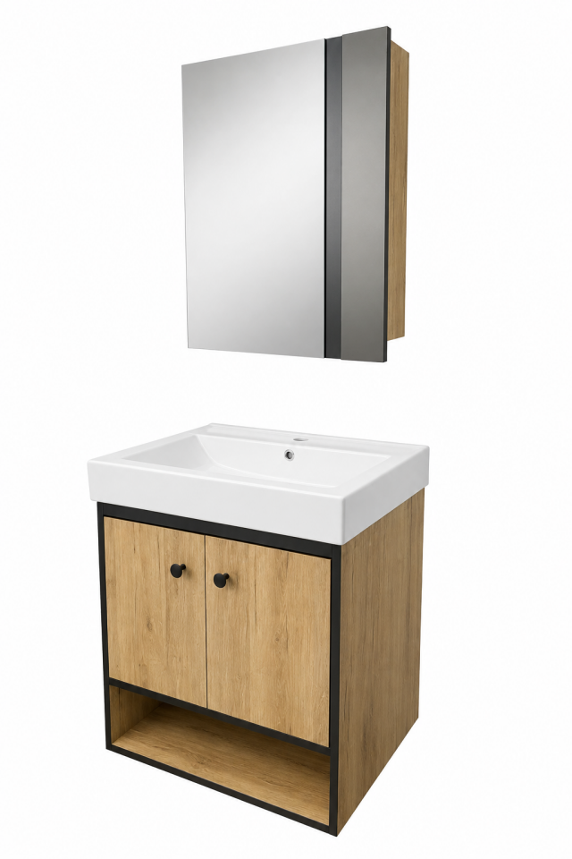 BANYO DOLABI 60 CM SAVANA MEŞE