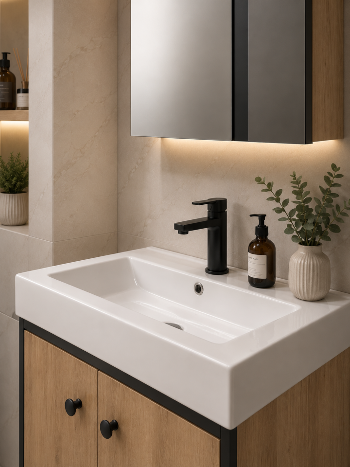 BANYO DOLABI 60 CM SAVANA MEŞE