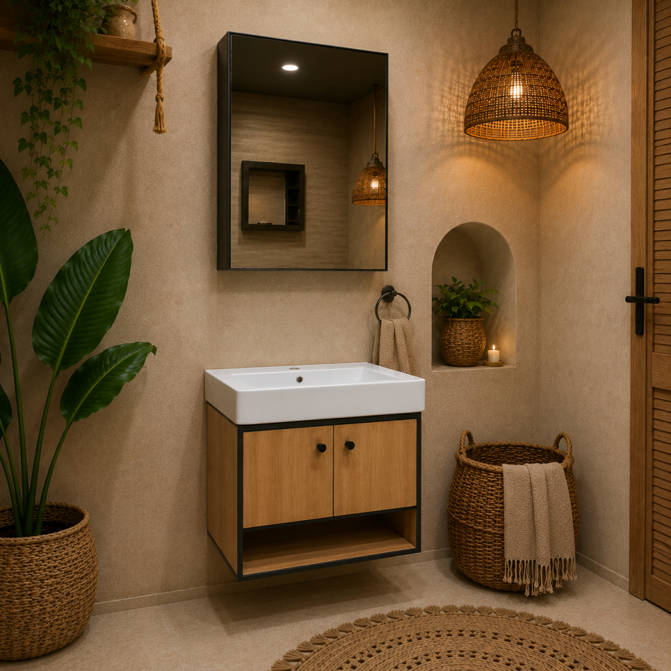 BANYO DOLABI 60 CM SAVANA MEŞE