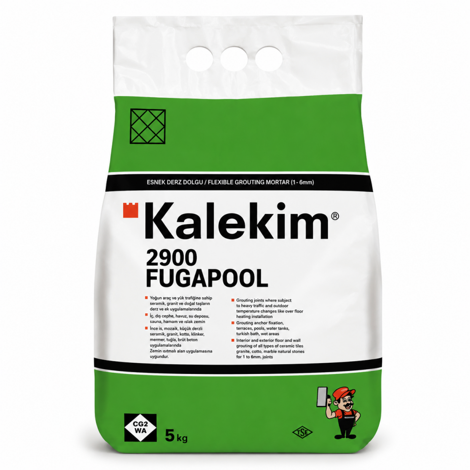 KALEKİM 2901 FUGAPOOL HAVUZ BEYAZ 5 KG