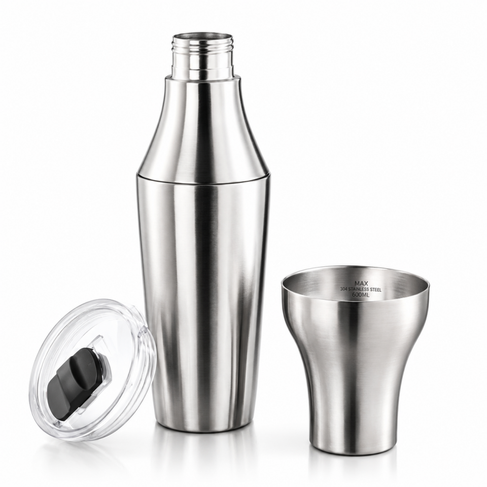 PRİMANOVA ÇOK AMAÇLI KOKTEYL SHAKER 650 ML D-BRN001