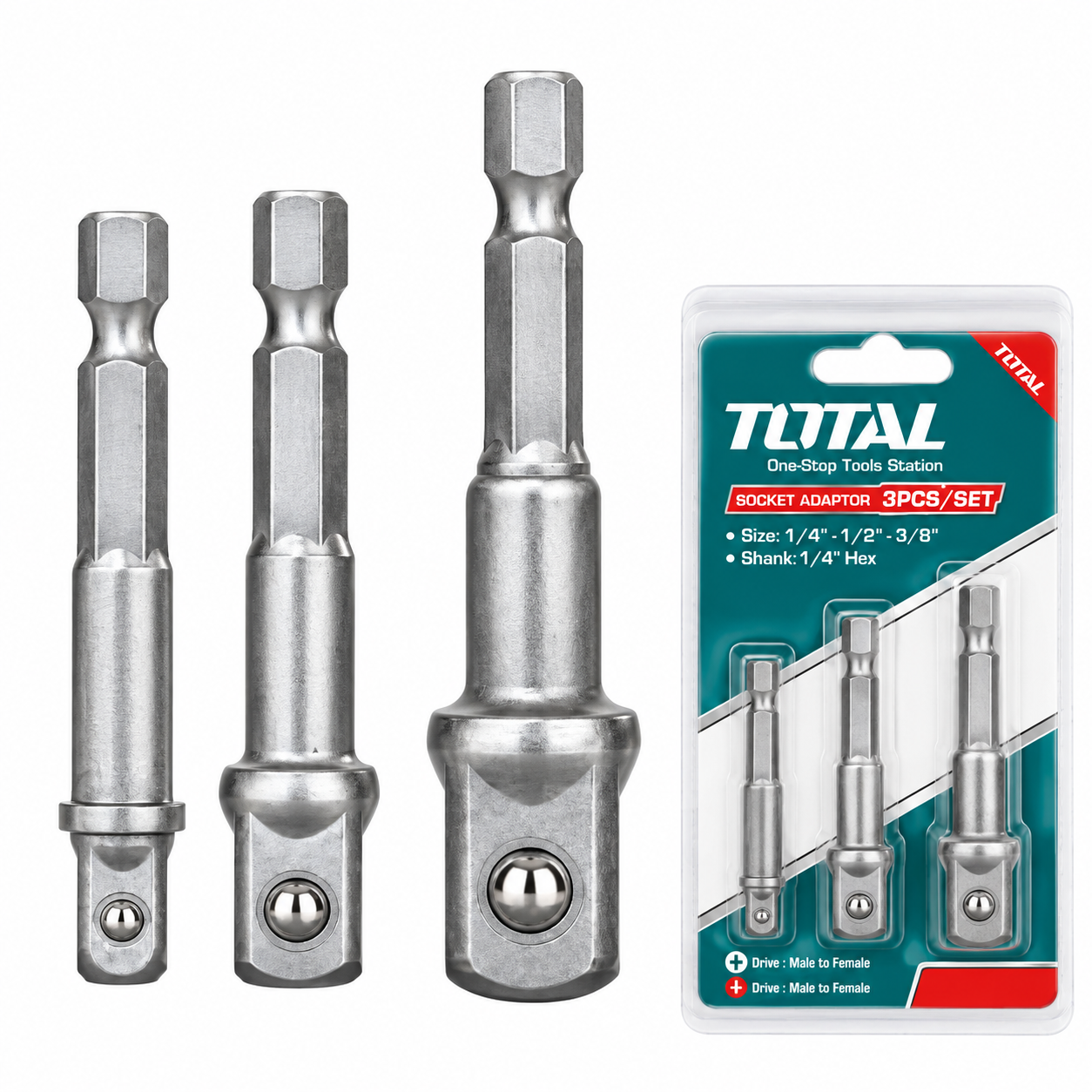 TOTAL 3 LÜ SOKET ADAPTÖR APARATI TAC273651