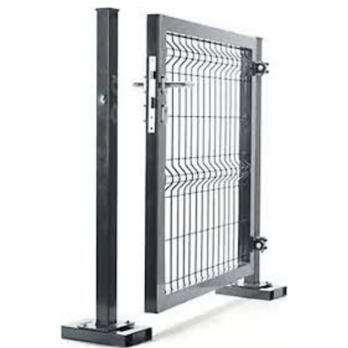 ÇİT KAPI ANTRASİT 100X100