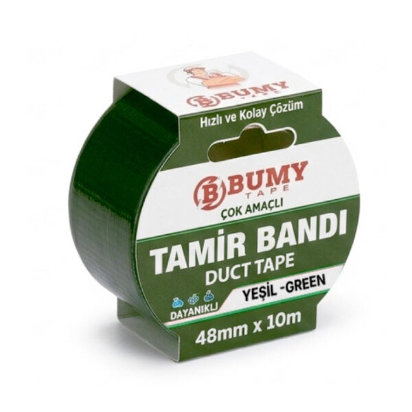 BUMY TAMİR BANDI YEŞİL 48MMX10 MT
