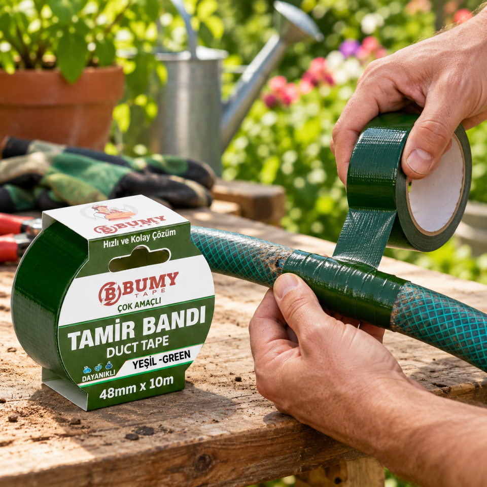 BUMY TAMİR BANDI YEŞİL 48MMX10 MT