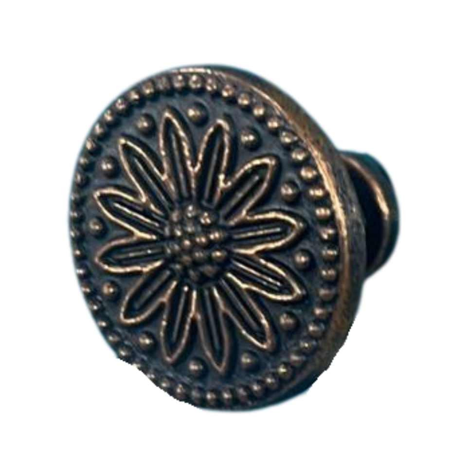 NOBEL PAPATYA DÜĞME ANTİK BAKIR 77542