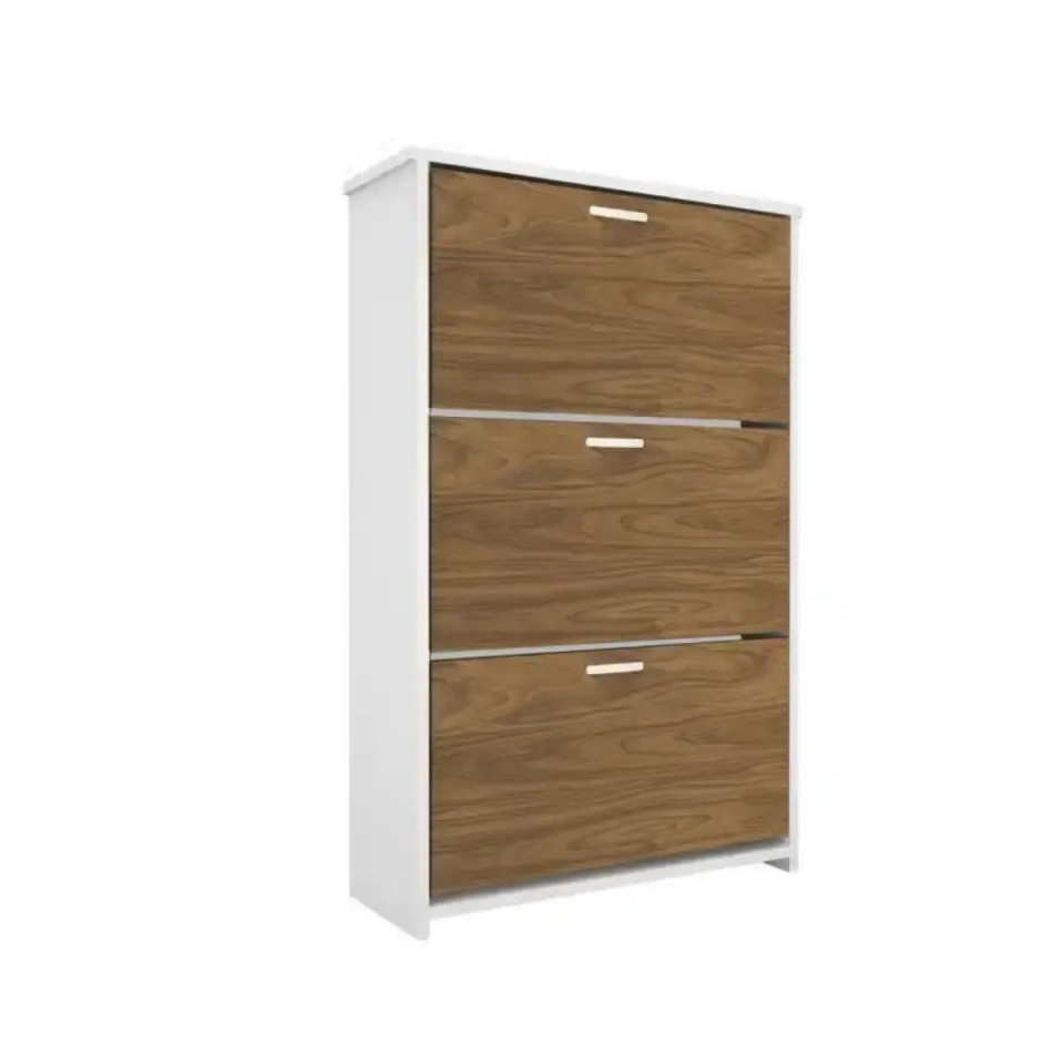 DÜŞER KAPAKLI AYAKKABILIK CEVİZ ARD817