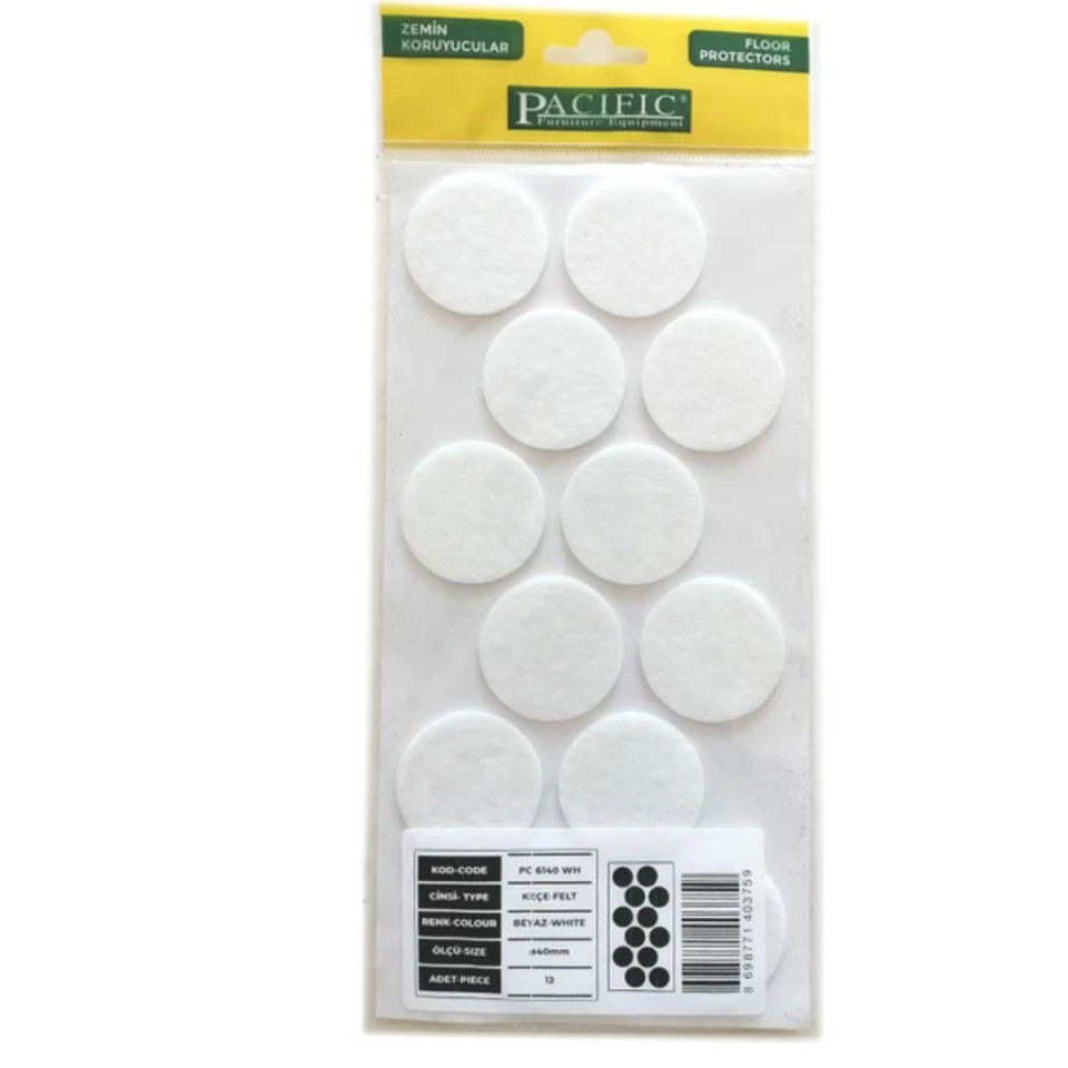 YAPIŞKAN KEÇE 28 YUVARLAK