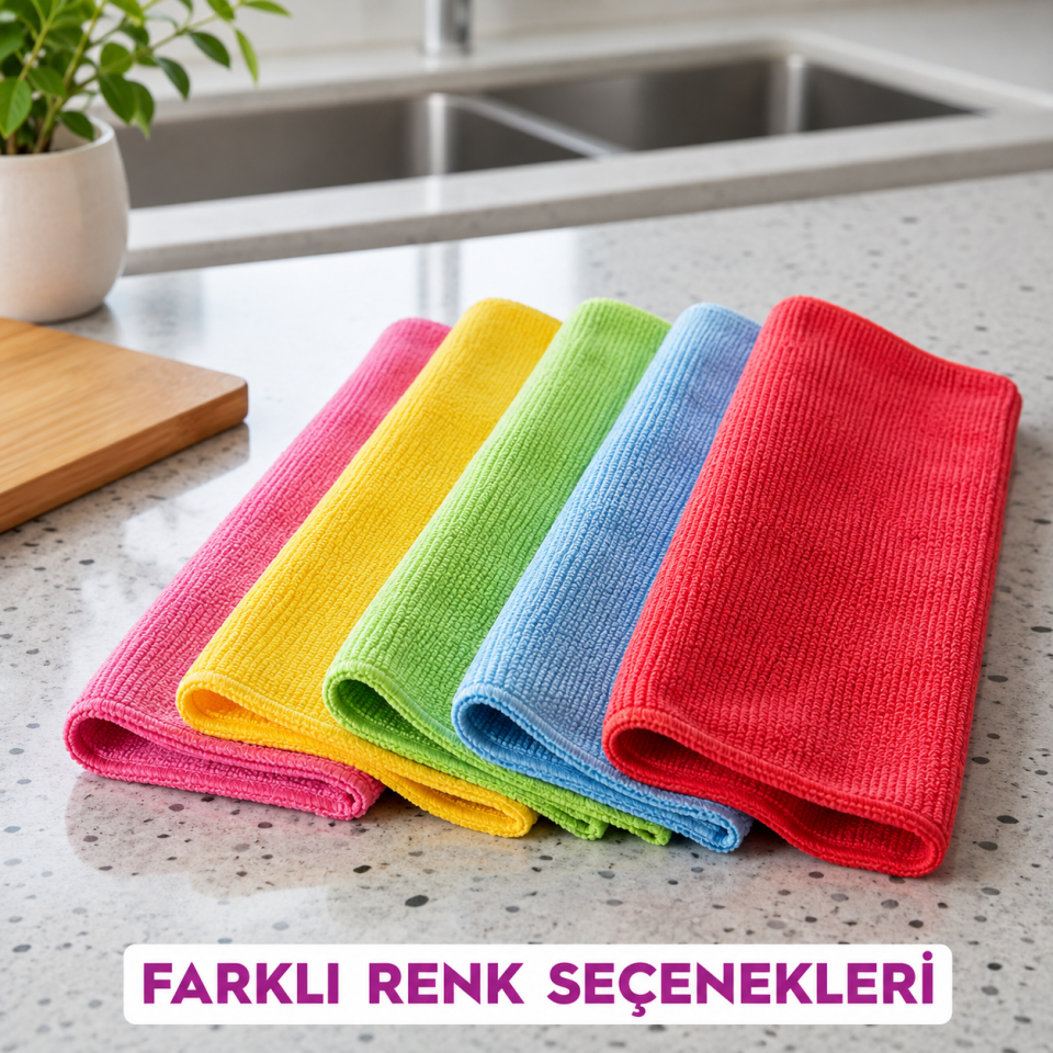 PAREX MİKROFİBER TEMİZLİK BEZİ 5 Lİ