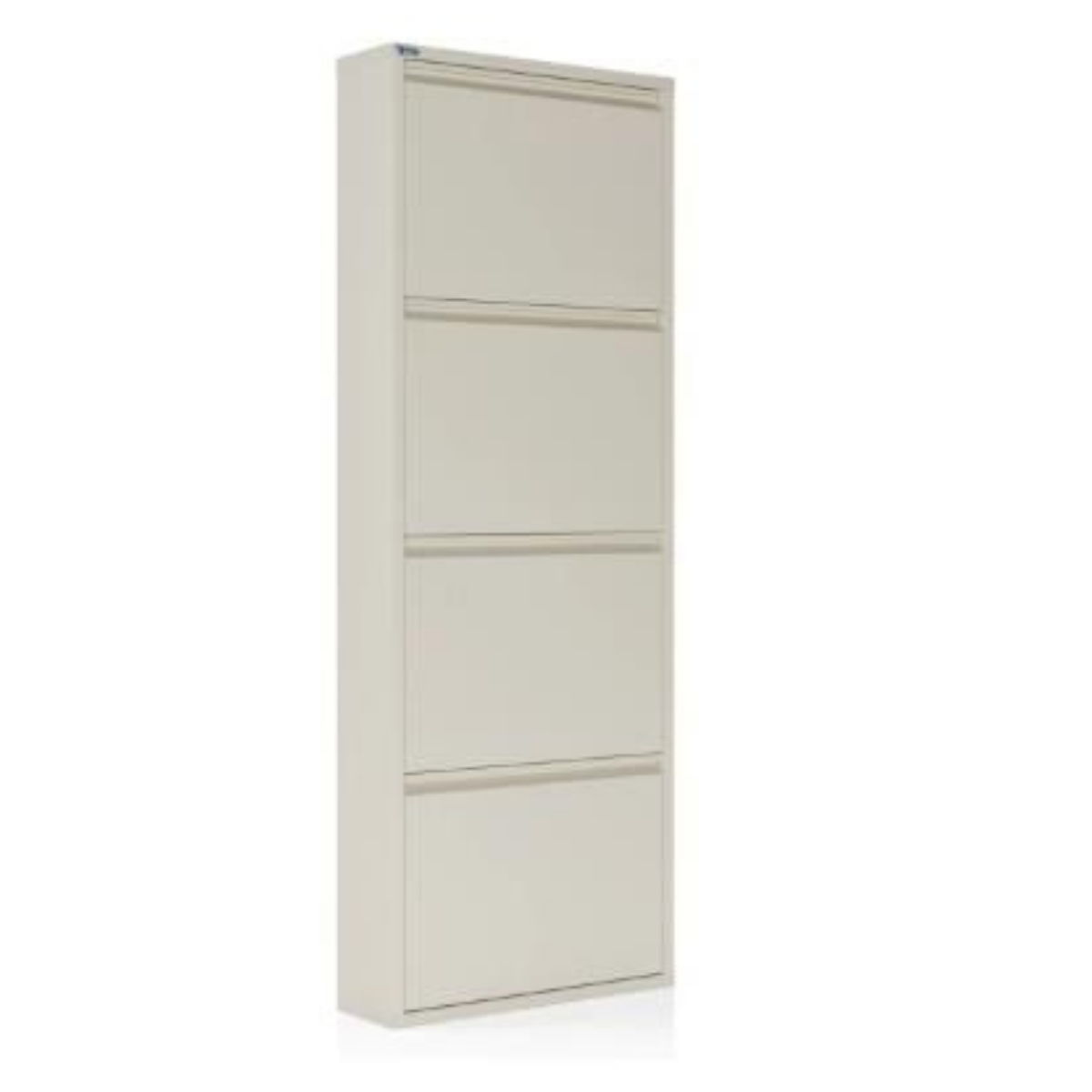 AYAKKABI DOLABI METAL DÖRTLÜ BEJ