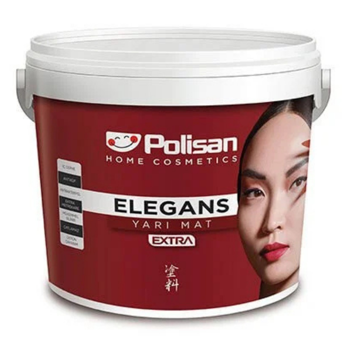 POLİSAN NATURA ELEGANS YARIMAT BEYAZ 7,5 LT 253