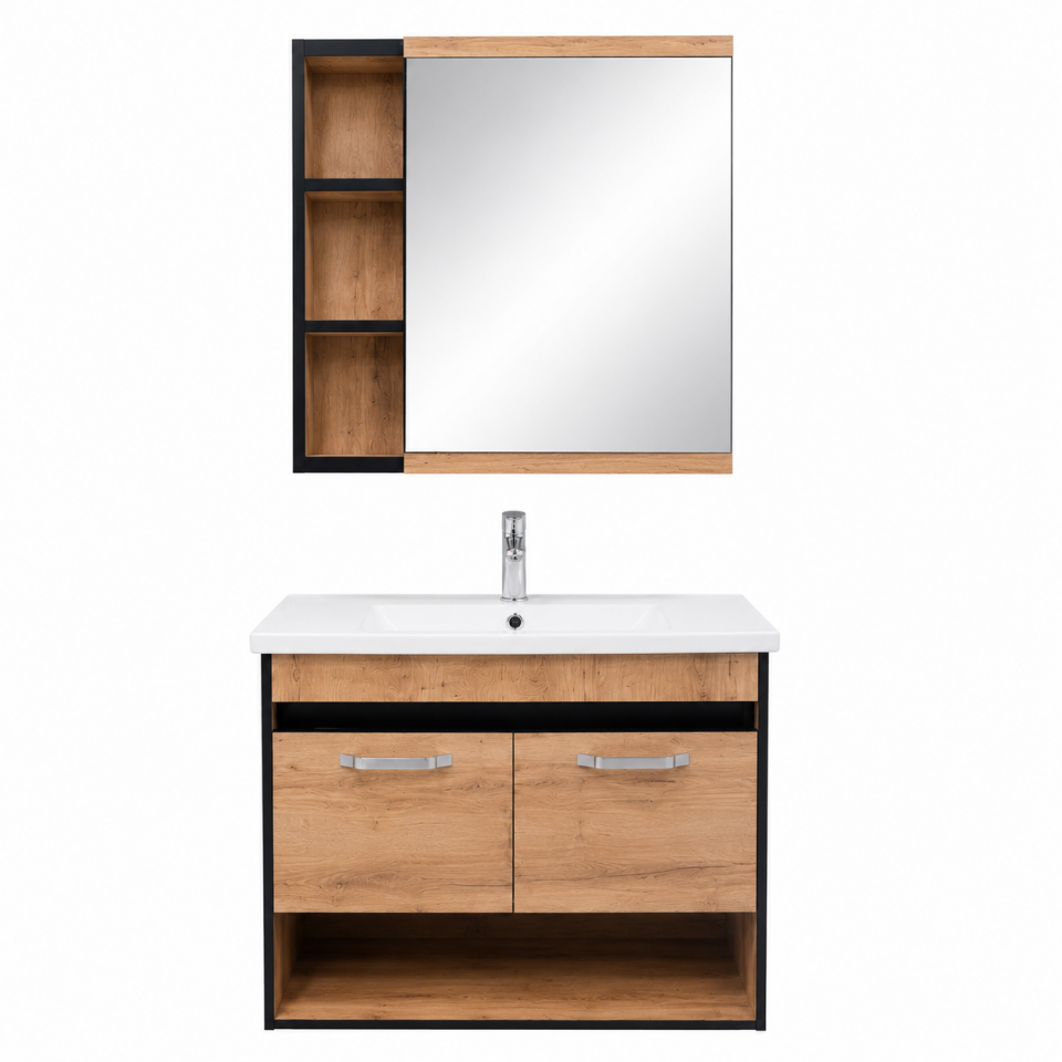 BANYO DOLABI 75 CM MEŞE