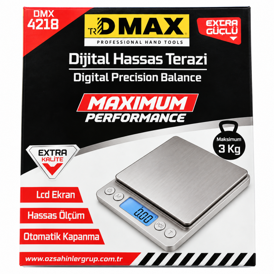 DMAX DİGİTAL HASSAS TERAZİ DMX4218